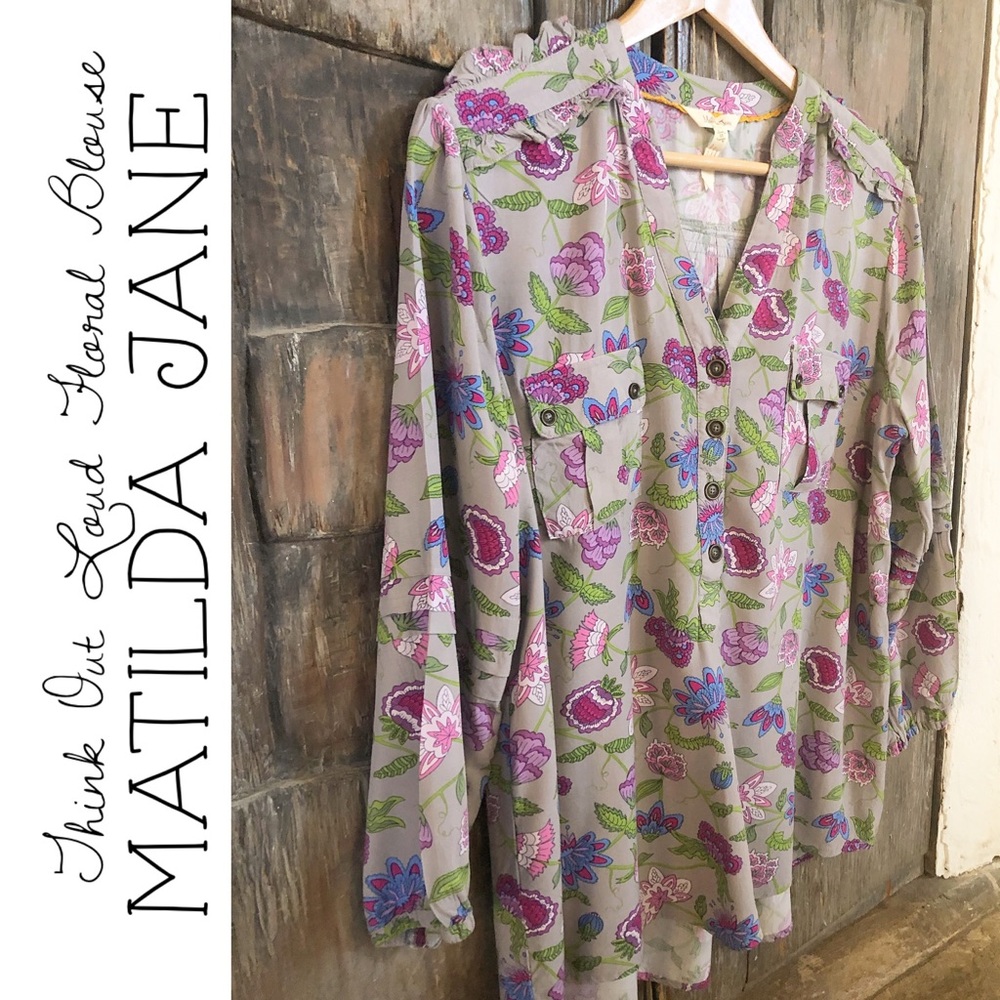 Matilda Jane Think Out Loud Blouse